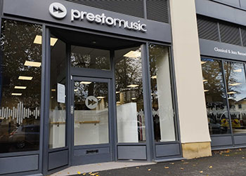 The new Presto Music shop front in Regent Grove.